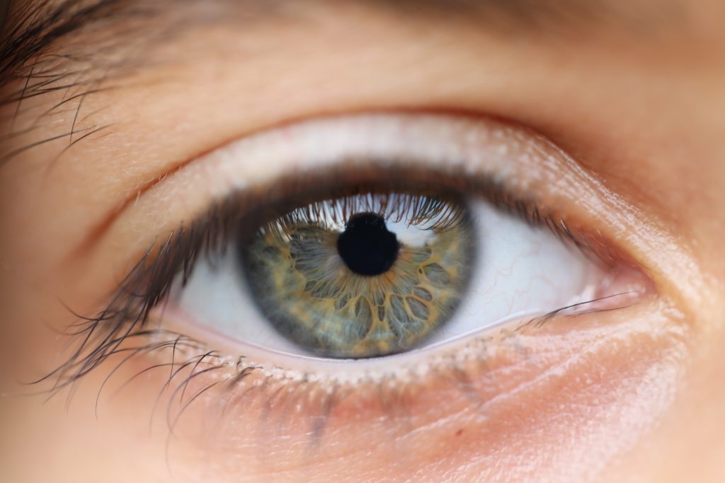 A photo of an eye.